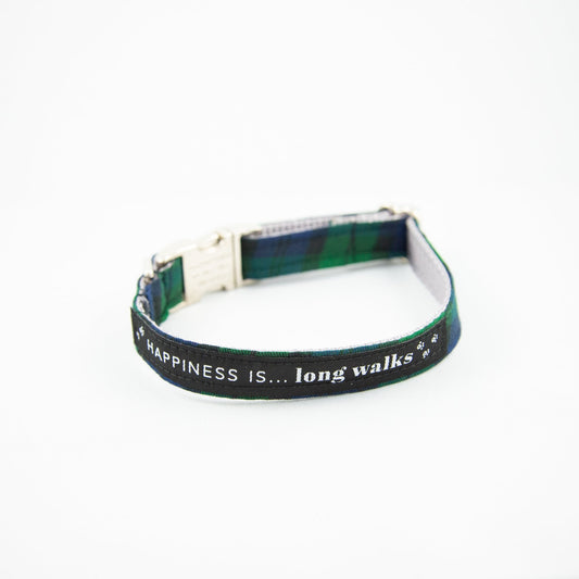 Dog Long Walks Blackwatch Collar-0
